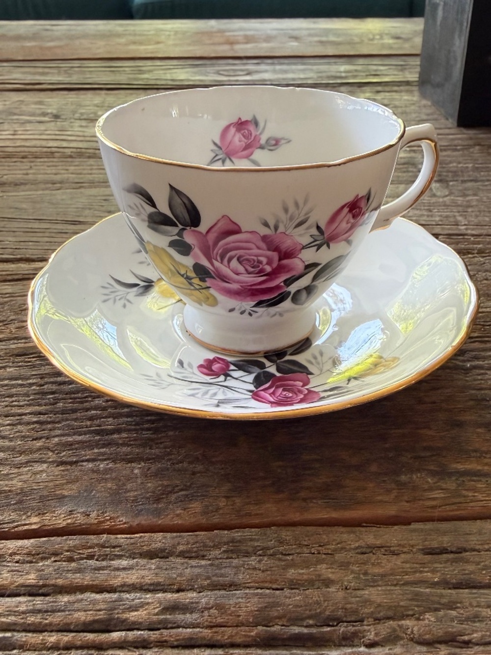 Royal Grafton Fine Bone China teacup and saucer